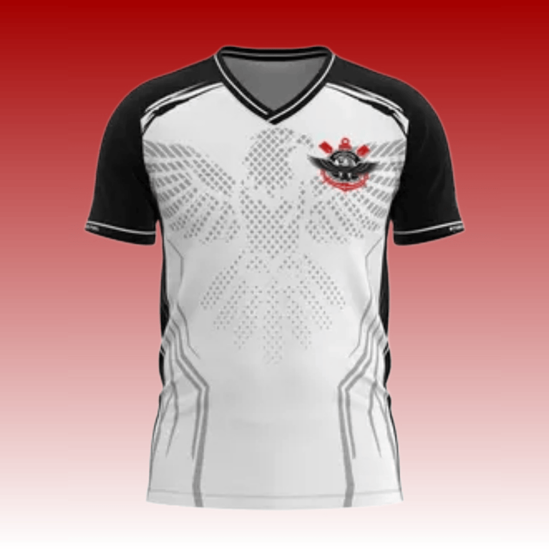Esports Gaming Sleeve - Maillot E-Sports Homme Motif Aigle Noir