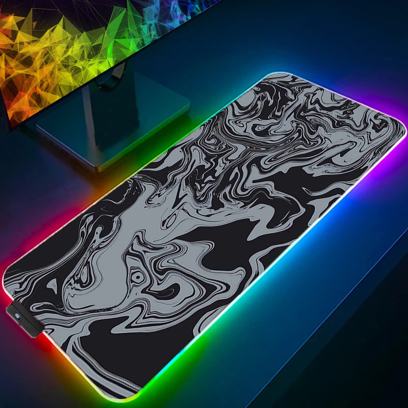 Mouse Pad Extended Rgb - Tapis de souris LED RGB, liquide