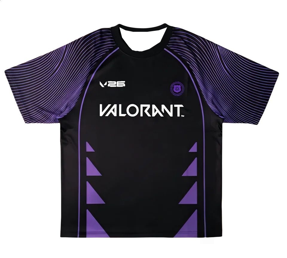 Esports Gaming Sleeve - Nouveau Maillot d'Esports Valorant V26 2026