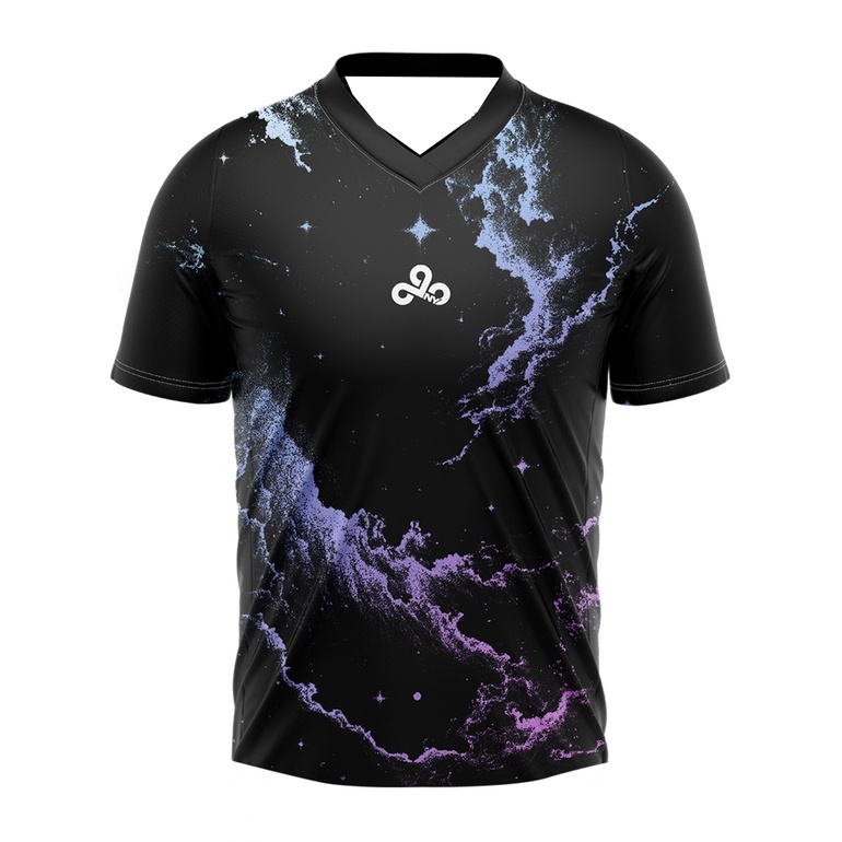 Esports Gaming Sleeve - Nouveau Maillot Esports Cloud9 Galaxy Nebula