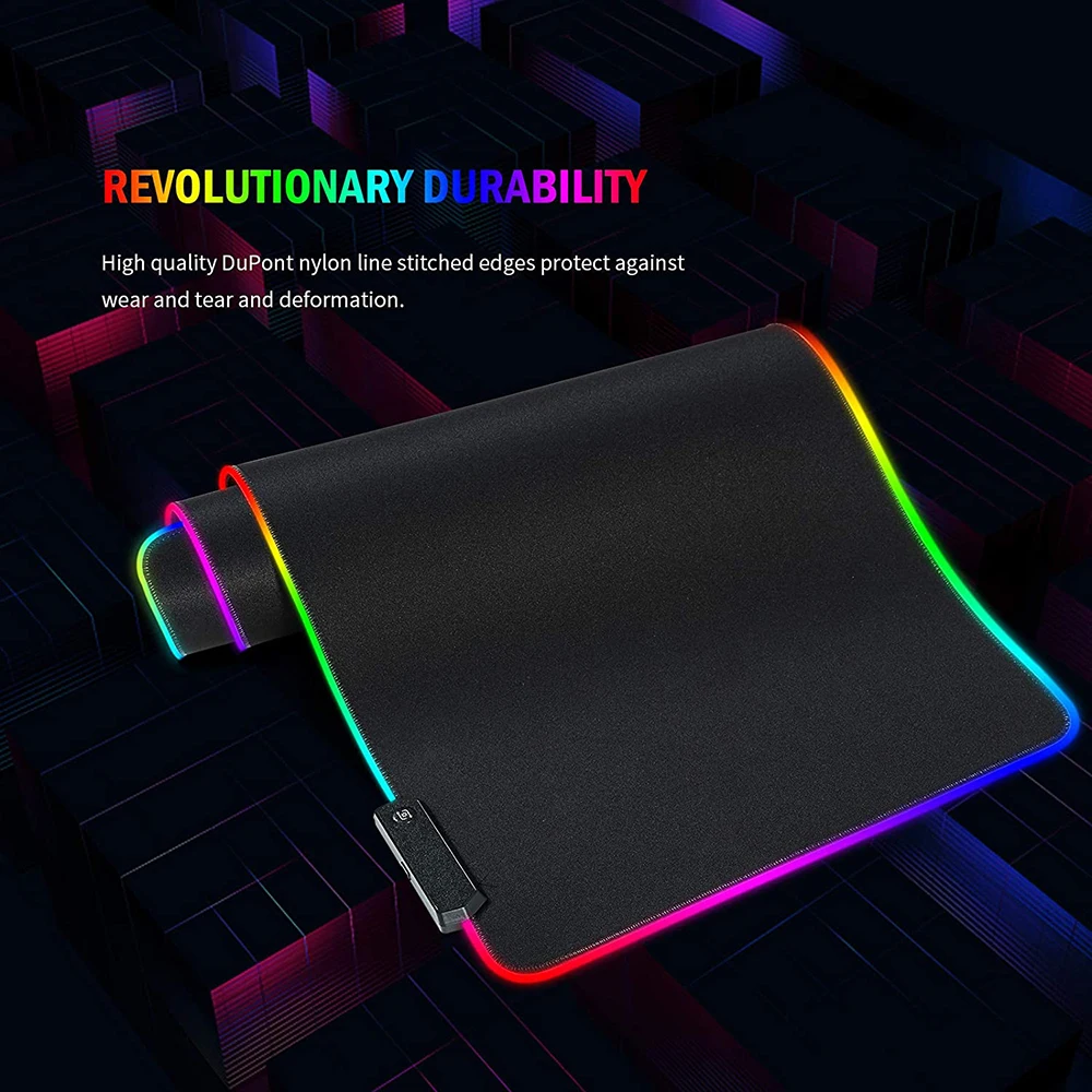 Tapis de souris de jeu RGB, gr - Mouse Pad Extended Rgb avis et prix