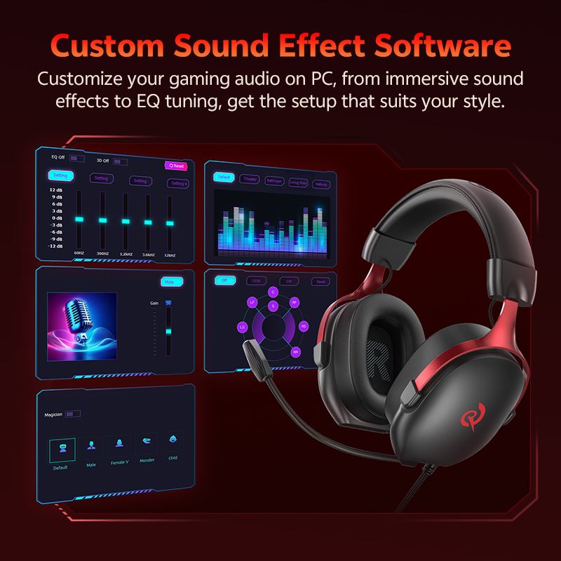 Casque de jeu USB QCY VN200 Pr - Gaming Headset 7.1 avis et prix