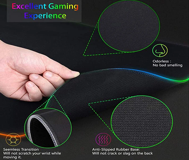 RGB japon samouraï guerrier ra - Mouse Pad Extended Rgb avis et prix