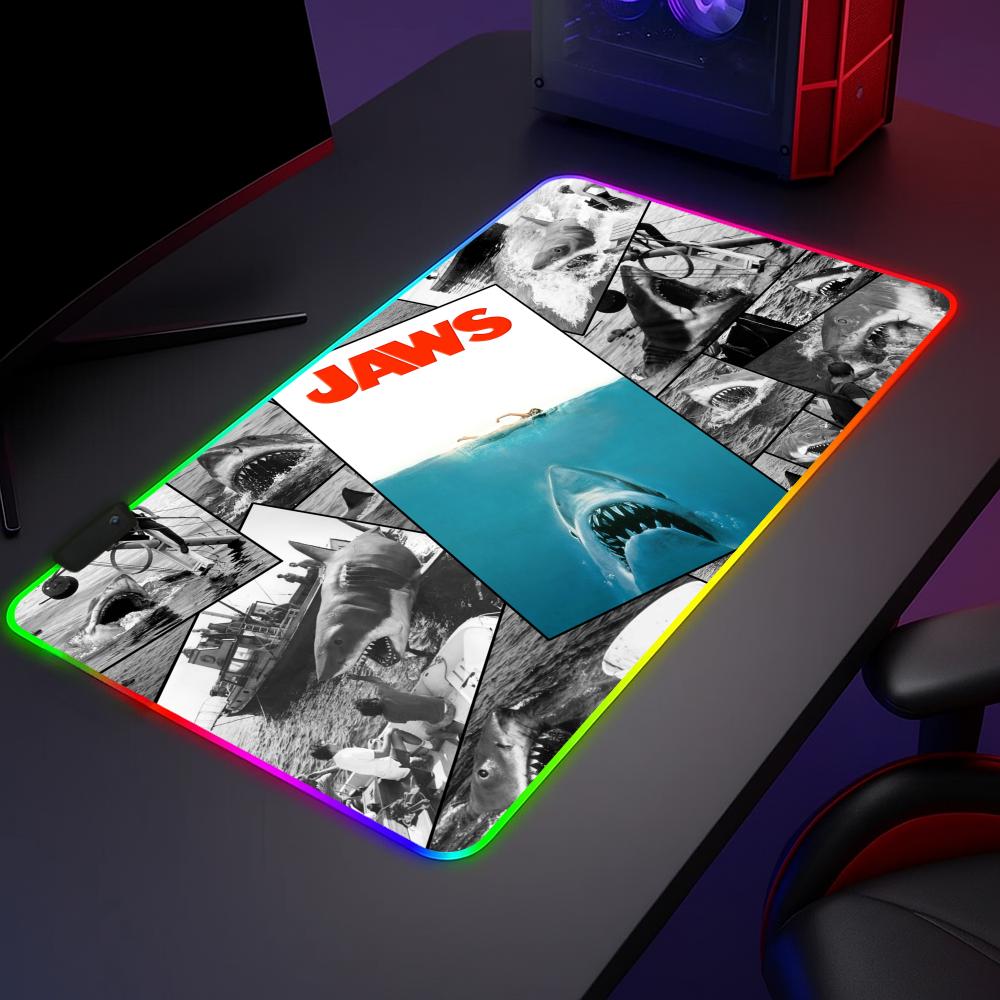Tapis de souris RGB Jaws Movie - Mouse Pad Extended Rgb avis et prix
