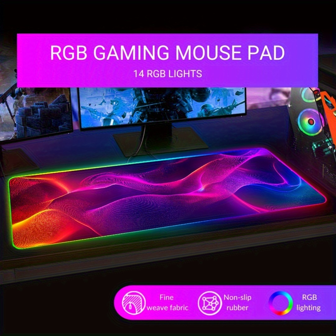 Tapis de souris de jeu grand f - Mouse Pad Extended Rgb avis et prix