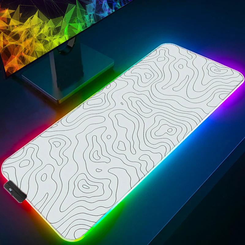 Tapis de souris LED RGB, liqui - Mouse Pad Extended Rgb avis et prix