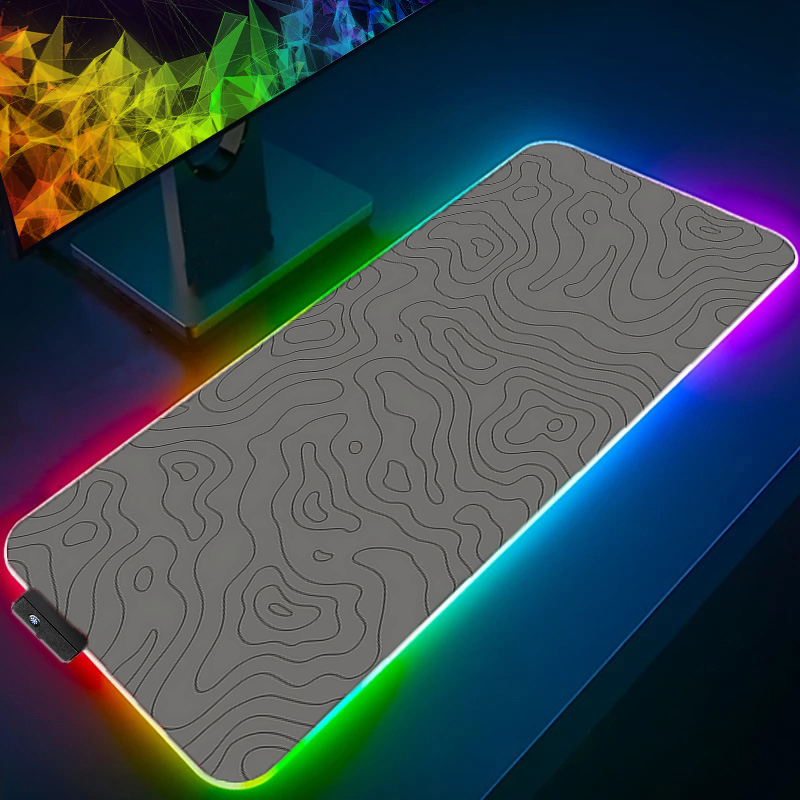 Tapis de souris LED RGB, liqui - Mouse Pad Extended Rgb avis et prix