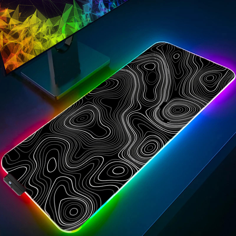 Tapis de souris LED RGB, liqui - Mouse Pad Extended Rgb avis et prix