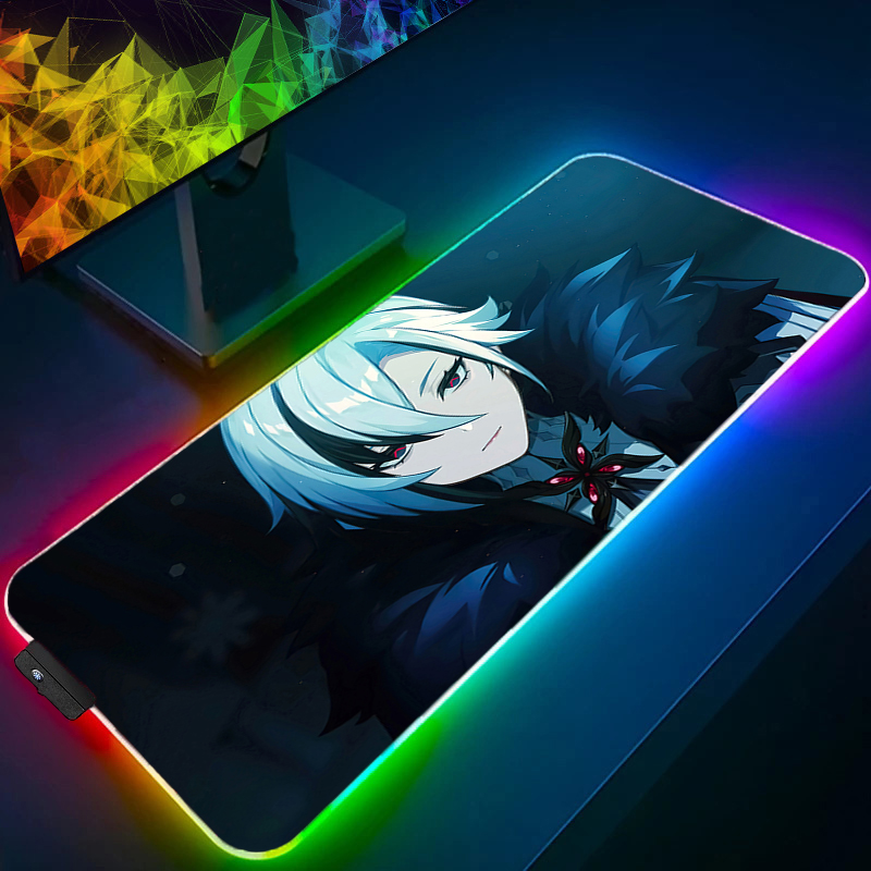 Tapis de souris Gamer LED ordi - Mouse Pad Extended Rgb avis et prix