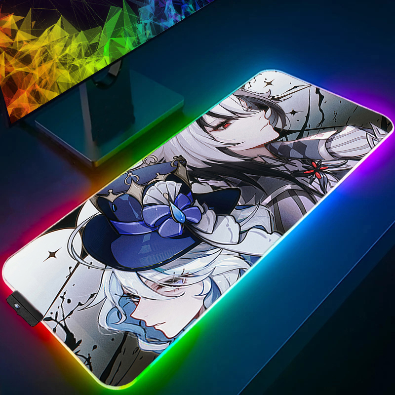 Tapis de souris Gamer LED ordi - Mouse Pad Extended Rgb avis et prix