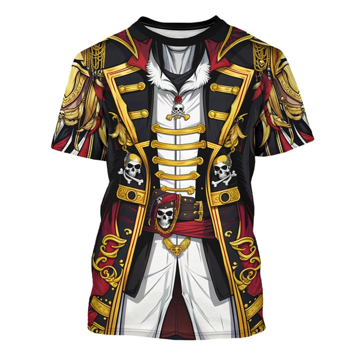 T-shirt capitaine pirate impri - Esports Gaming Sleeve avis et prix