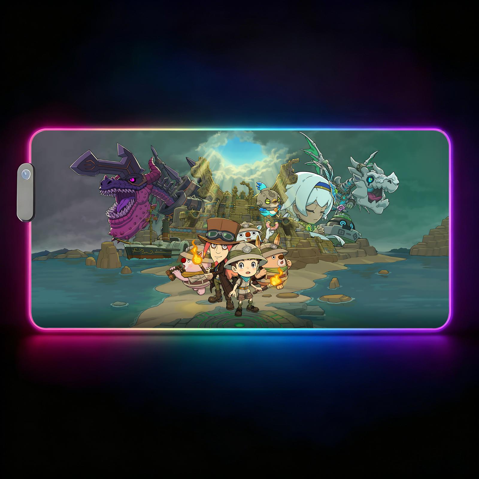 Grand tapis de souris de jeu e - Mouse Pad Extended Rgb avis et prix