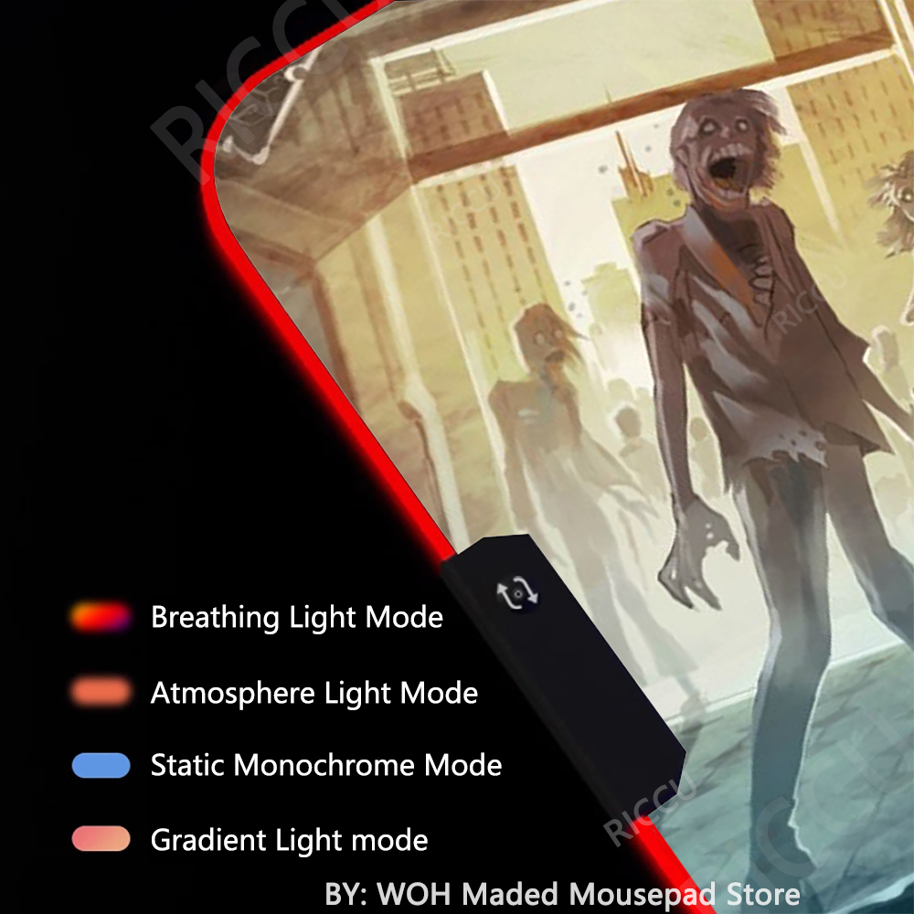 Projet Zomboid jeu tapis de so - Mouse Pad Extended Rgb avis et prix
